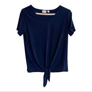 KIM ROGERS,Women’s Blue, Medium, Short Sleeve Top‎